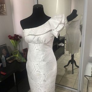 Beautiful white coctail dress